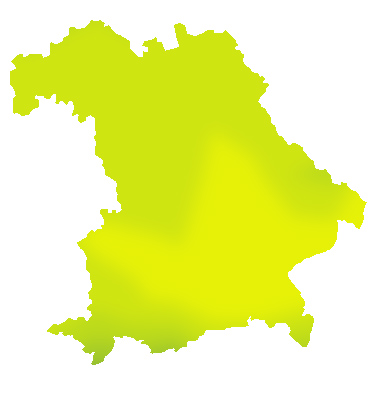 Vorhersage Bayern Tag 0